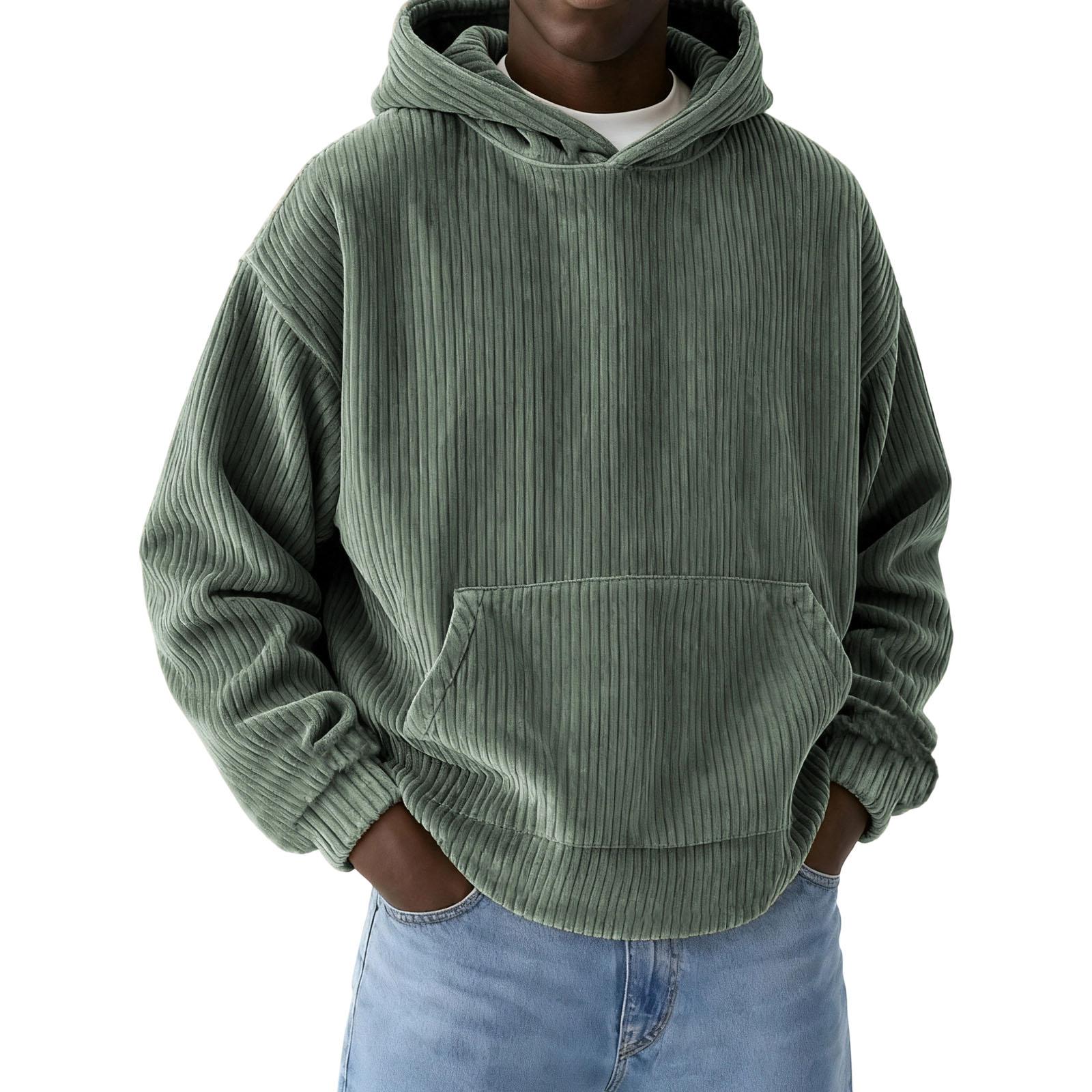 

Чоловічий Повсякденний Спортивний Вільний Худі Капюшон Вишивка Толстовка XL