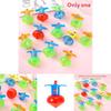 Plastic Spinning Top Toy For Kids With Colorful Ejector Features Suitable For Children And School Play