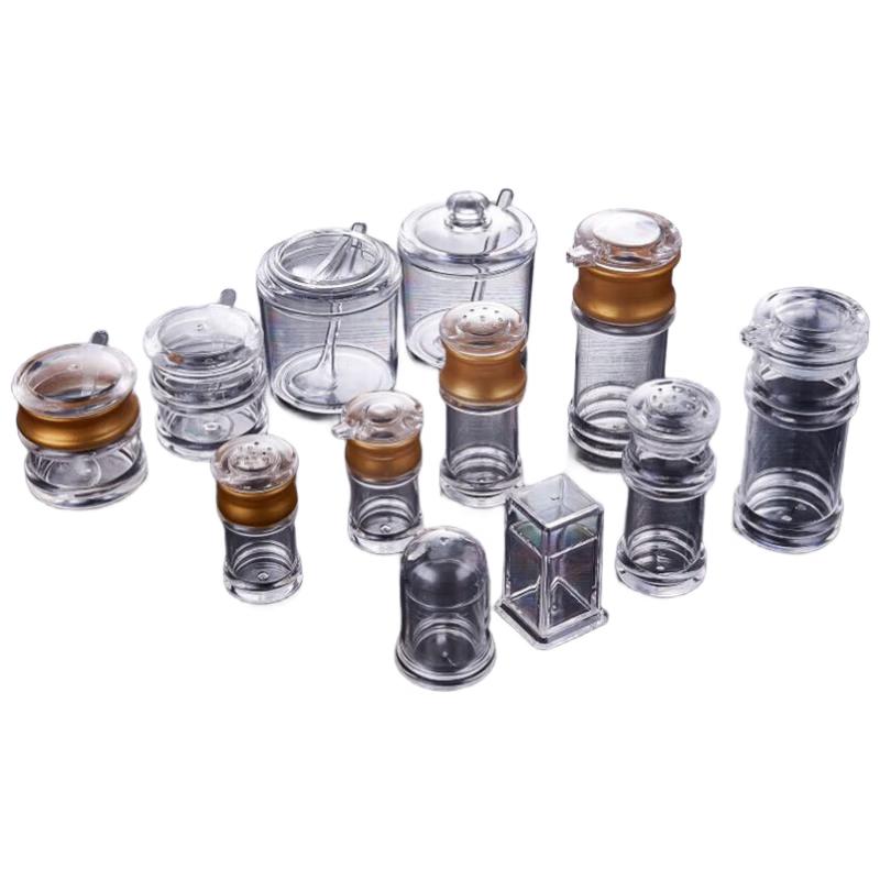 

Jingqingfu Acrylic Spice & Sauce Dispenser Set