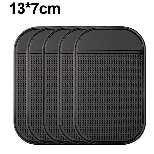 Car Non-Slip Mat Magic Anti-Slip Slide-Proof Pad Dashboard Sticky Dash Adhesive Cell Phone Mobile Holder Black Silicone