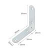 2/4/6/8/10Pcs Iron Corner Brace Joint Furniture Fastener Shelf Support Bracket  Cabinet Screens Wall