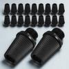 20Pcs M10 Plastic Cable Clamps for Lighting Fixtures Wire Grippers for Lamps Electrical Cord Grip Holders Secure Cable