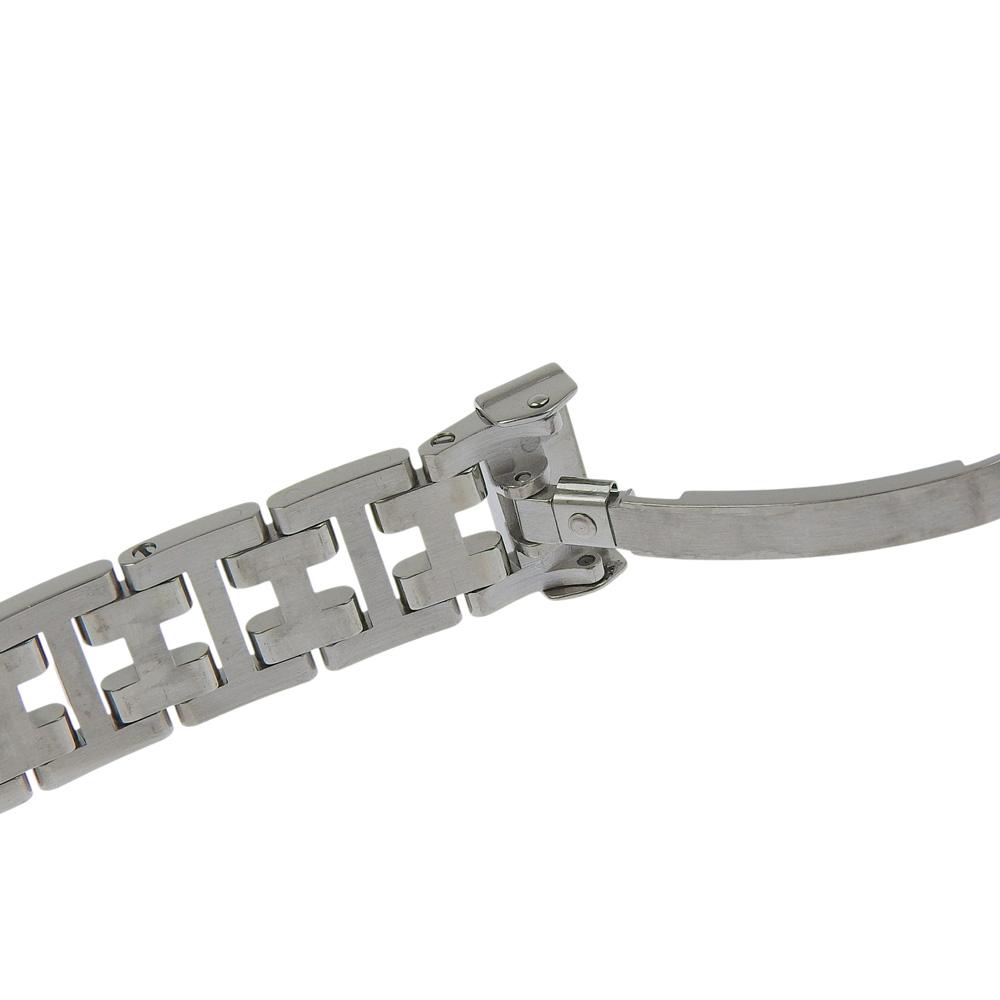 HERMES Clipper Watches CL4.210 grayDial Stainless Steel Quartz Analog display Women Used