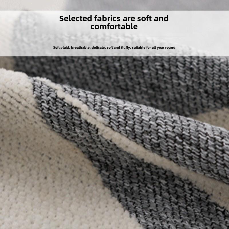 Reversible Chenille Sofa Towel Sofa Cover Anti-cat Scratch All-season Chenille Living Room Sofa Cover Blanket All-inclusive