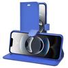 (blau) Für Apple iPhone 17e Wallet Flip PU-Leder Handyhülle
