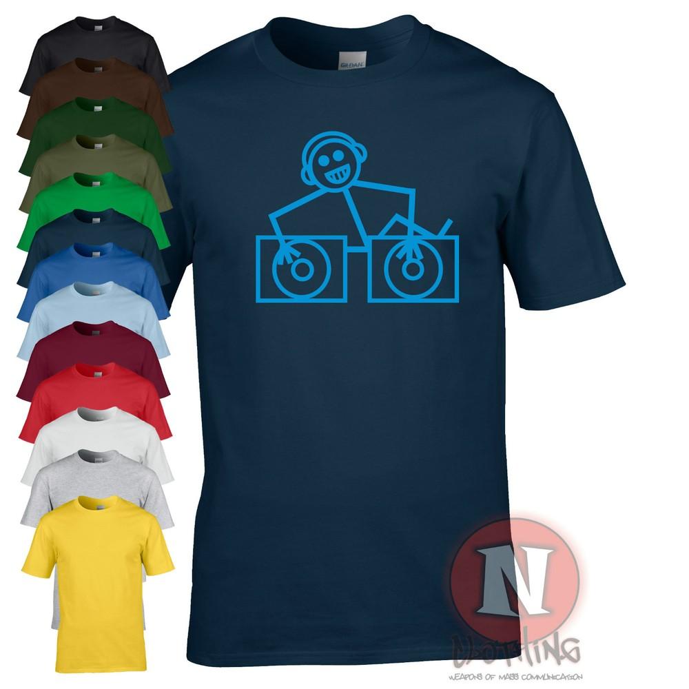 Camiseta DJ Club De Baile Rave Música House Divertida Retro Hooj Choons Tunes