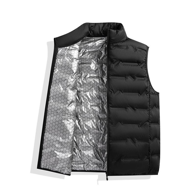 Autumn Winter Casual Sports Vest Men's Outdoor Comfortable Versatile Hooded Vest Thickened Warm Men's