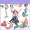 Realistic Mermaid Model Figurine With Beautiful Ocean Scene For Kids Cognitive Play