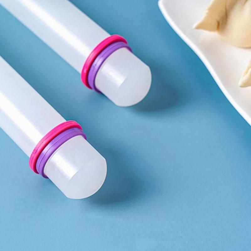 9 tommers fondant kjevle, non-stick Sugarcraft kjevle, kjevle for baking, justerbar kjevle runde ender design