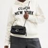 Coach Tabby 20 Studded Design Push Lock Closure Lambskin Leather Crossbody Shoulder Bag Small Women Bags Black CY813-LHBLK