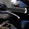 Motorradlenkergriffe aus Aluminiumlegierung Ergonomisches Design für Pendlerfahrten Verbesserter Komfort & Kontrolle Langstreckenfahrten