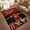 Arsenal Area Rug Perfect for Living Rooms Decorate Room Dining Room Hallway Anti-slip Rug Anime Office Decor Perfect Birthday/Christmas Gift Idea
