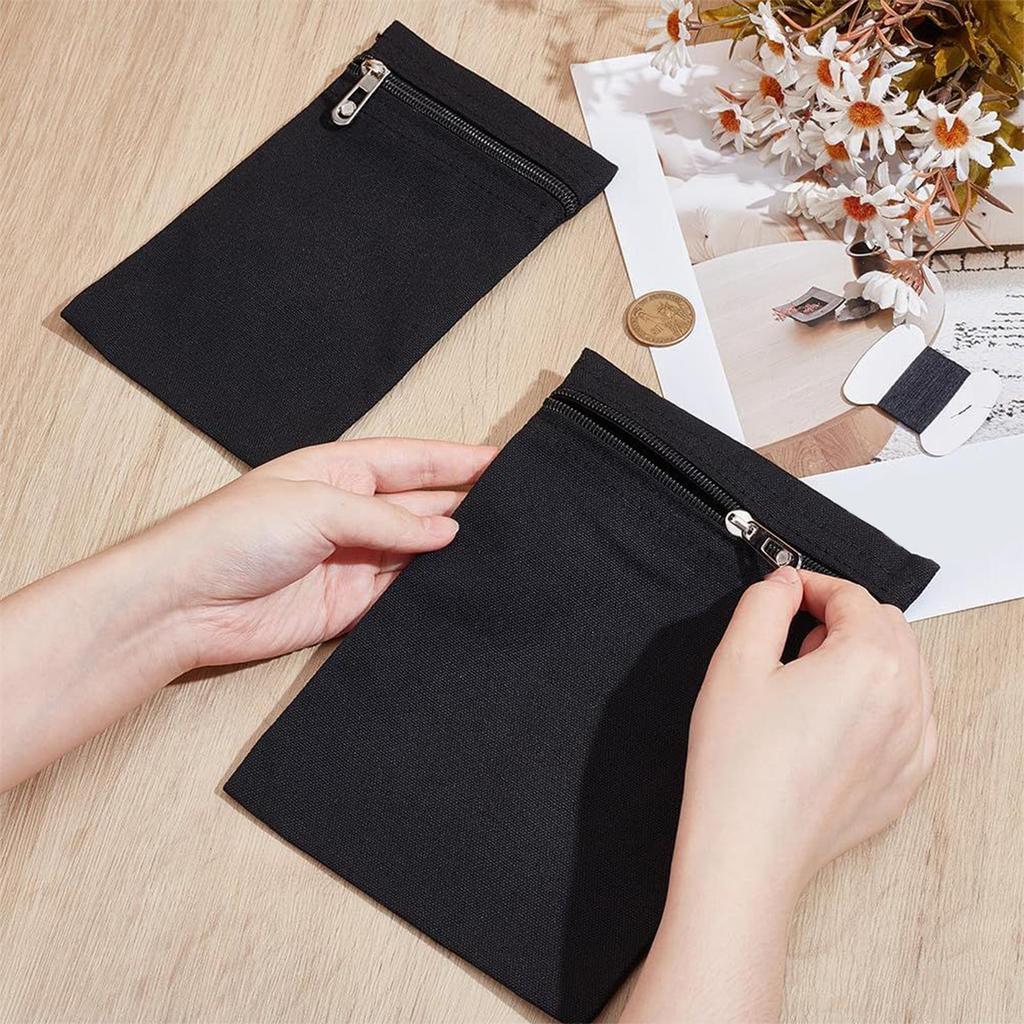 Tasca Antifurto per Abbigliamento Cucibile Busta con Zip di Sicurezza per Giacca Cappotto Felpa, Tasca Nascosta per Viaggio Tasca Laterale Staccabile