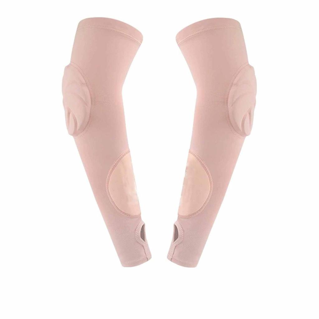 Volleyball Arm Guard Thickened -Collision Sleeve, Elastic Non- Sports Arm Support, Finger Elbow Wrist Protector for Training & Exams