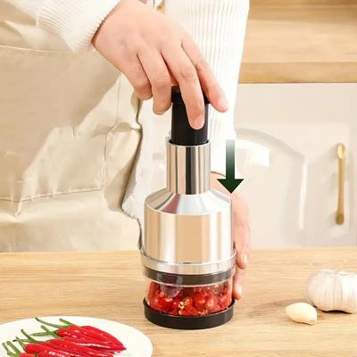 Tocător manual de usturoi, concasor de usturoi, presare, tocator alimentar portabil, feliator de legume, concasor de gătit, gadgeturi, accesorii de bucătărie