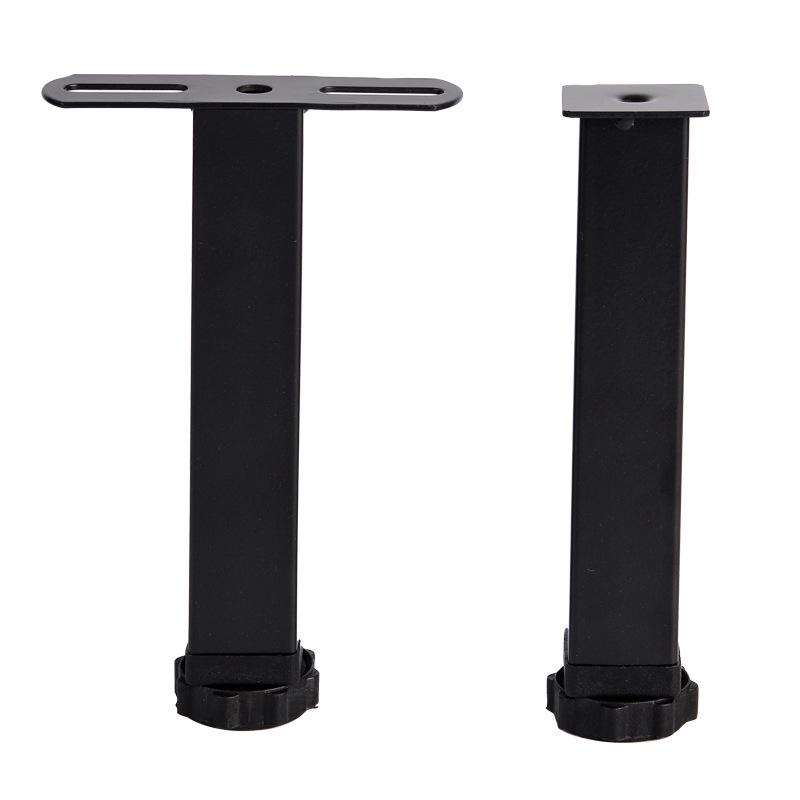 Adjustable Ribbed Bed Frame Support Legs - T-Shaped Accessories