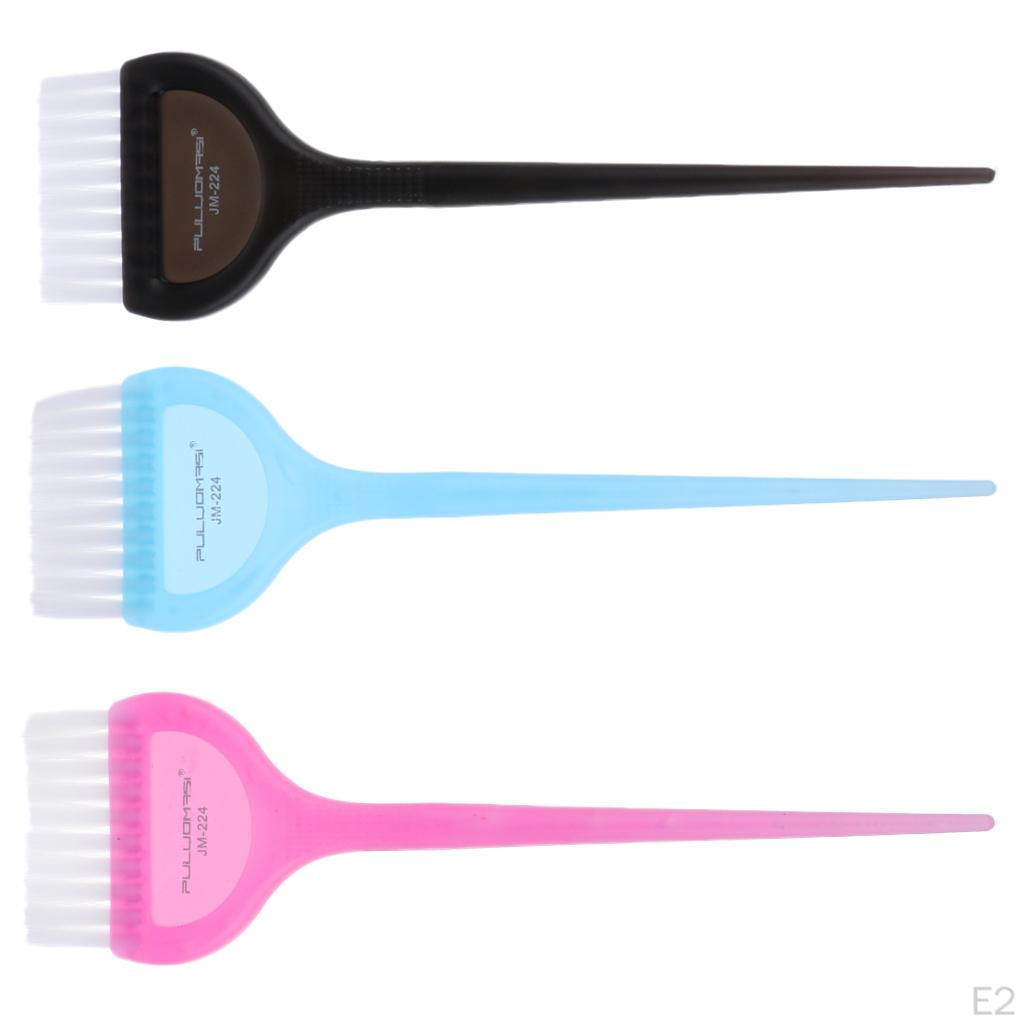 Professional Salon Home Hairdressing Hair Coloring Tool Dye Tinting Brush - Pink