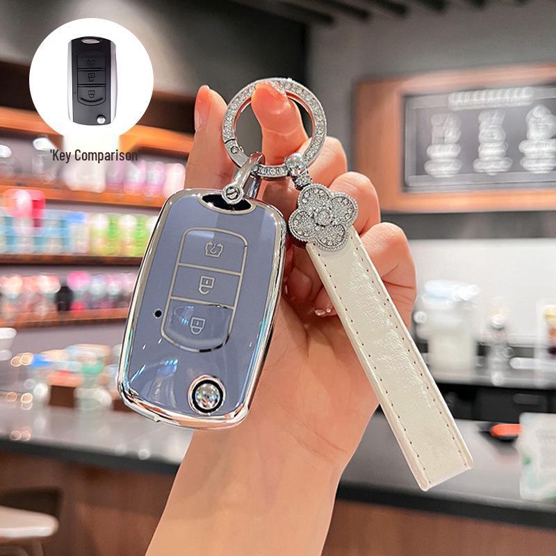 High-End Key Case for Dongfeng Fengguang 580/500, Mini S560, and 370 MiniEV with Buckle