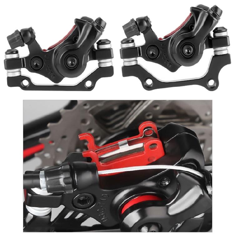 Mountain Bikes Line Pulling Brakes Front & Rear Caliper for Folding Road Bikes Bicycles Mechanical Disc Brake Caliper