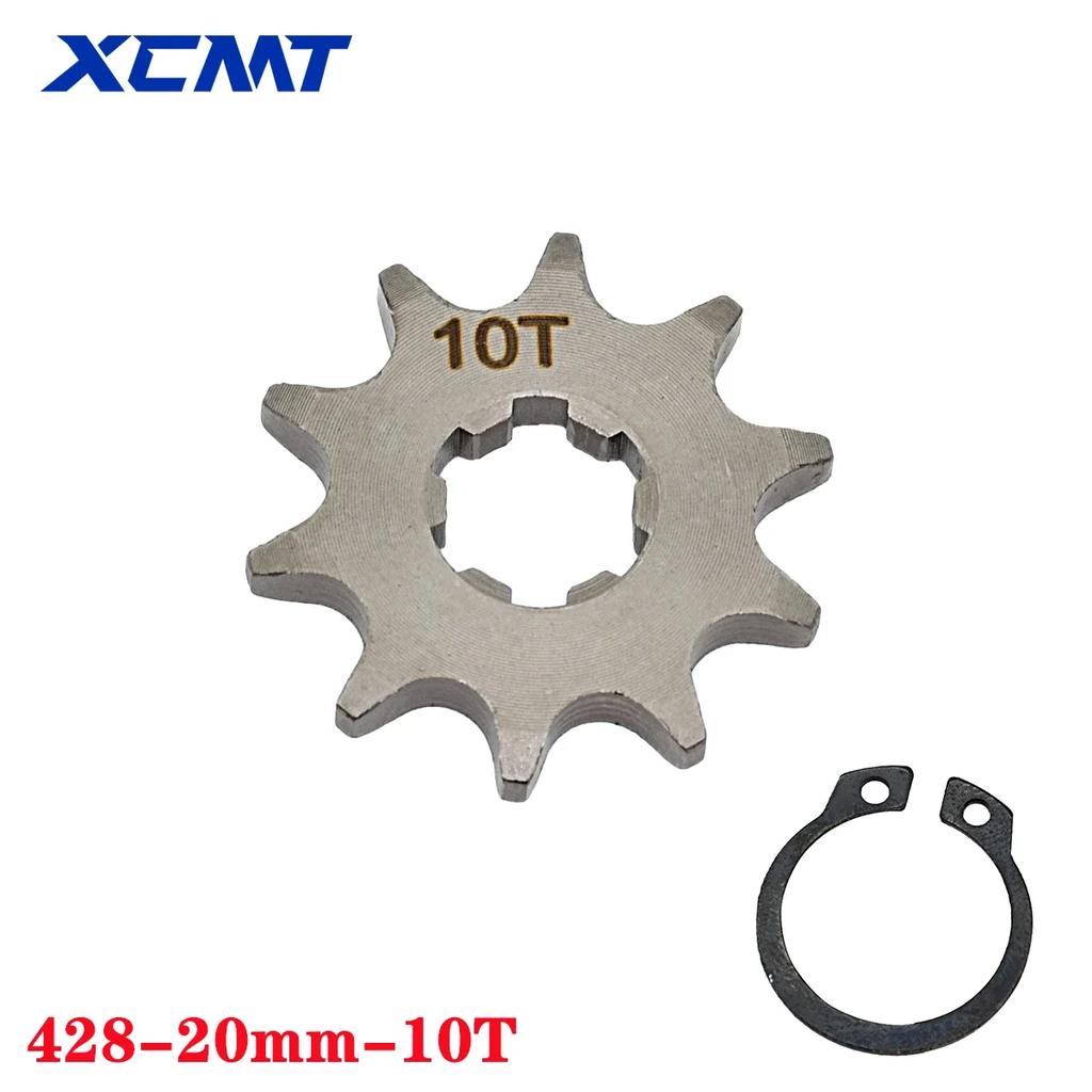 428# 20mm 10T-19T Vorderritzel für BSE SSR SDG KAYO Dirt Pit Bike ATV Quad Go-Kart Moped Buggy Roller Motorrad