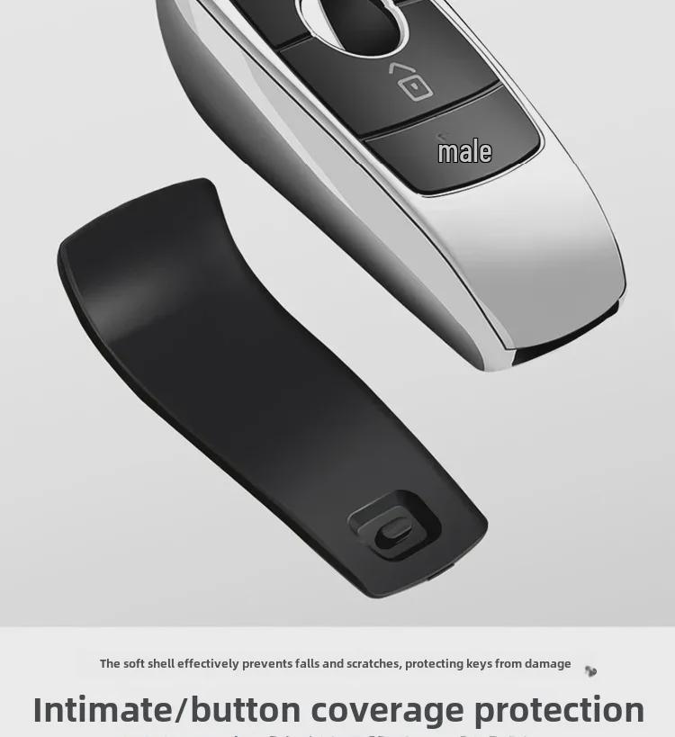 Mercedes-Benz E-Class, C-Class, S-Class TPU Key Cover Shell