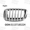51137185223 51137185224 Car Front Bumper Mesh Grilles Left Right For BMW X5 X6 E70 E71 E72 2010- 2013 Auto Parts
