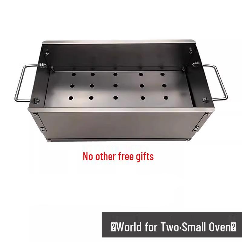Portable Folding Charcoal Grill Skewer Set for Outdoor and Household Barbecues