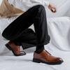 Large Size Men'S Shoes Direct Sales British Style Business Casual Leather Shoes Summer High-End Wedding Groom Shoes 2304-F