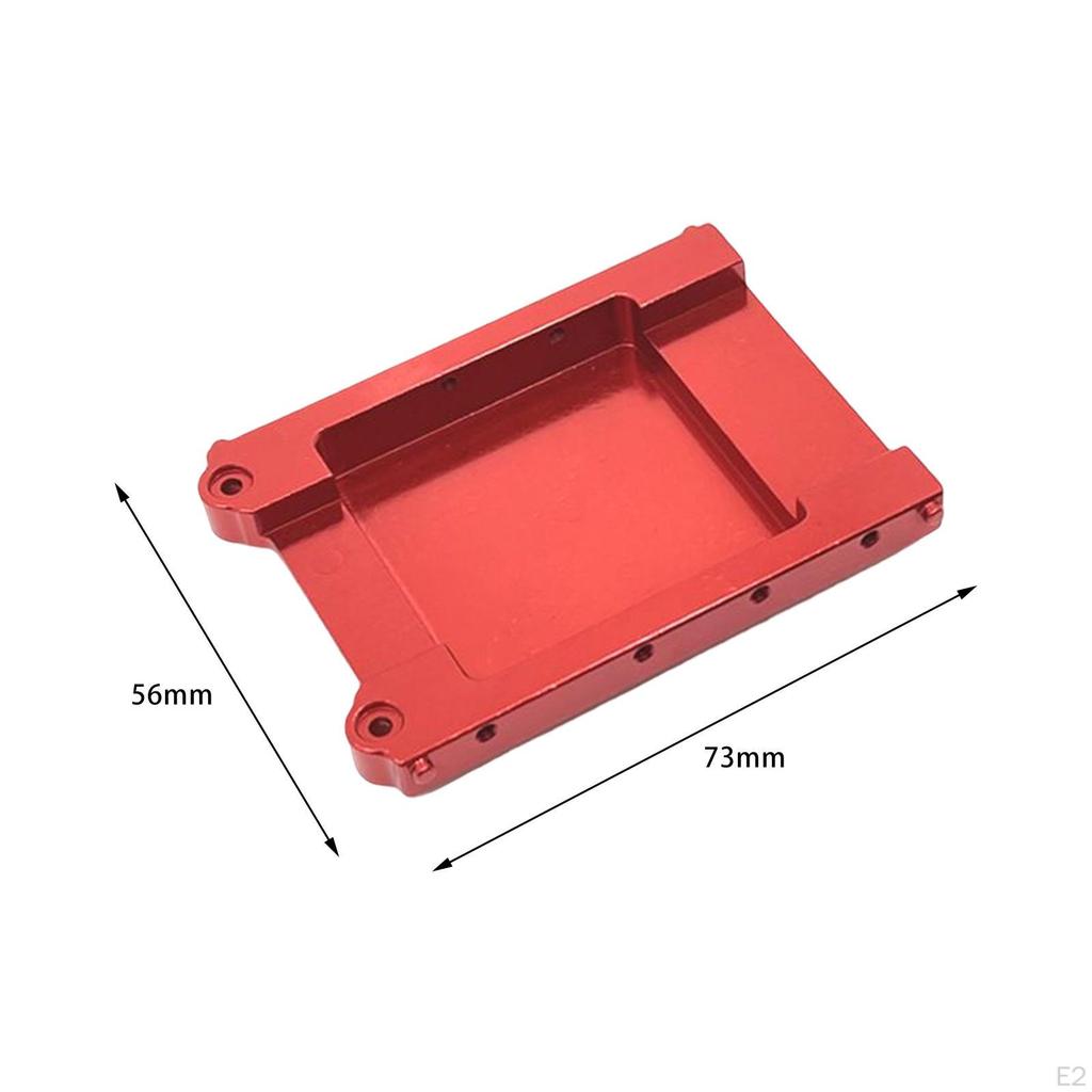 Durable Metal Rear Tail Plate for MN78 1/12 Scale RC Car - Enhanced Performance and Protection
