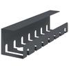 Under Desk Cable Management Tray 2 Pieces Anthracite