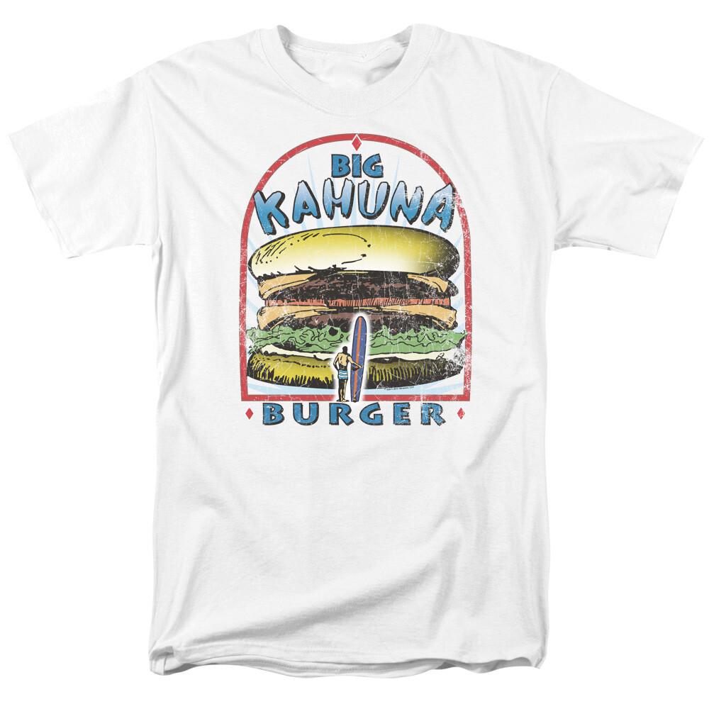 Pulp Fiction Big Kahuna Burger T Shirt Licensed Comedy Crime Movie Retro White S