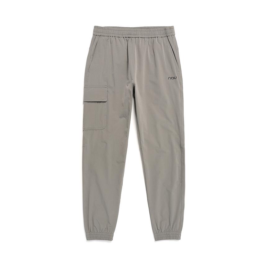 nau Act Brushed Cargo Pants Light Gray