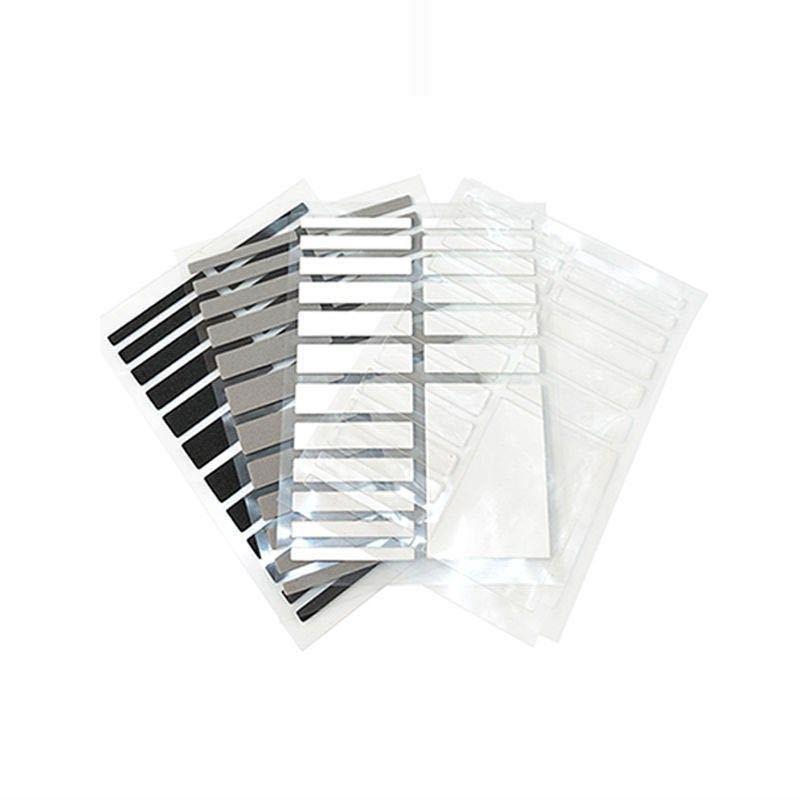 Przezroczysty regulator pierścionka: Niewidoczny chwyt dla ścisłego, antypoślizgowego dopasowania