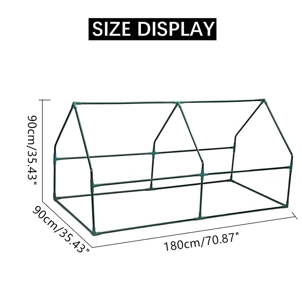 180x90x90cm Mini Foldable Greenhouse Home Outdoor Flower Plant Gardening Garden Shed Winter Shelter