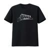 Jackson Guitars Heren T-shirt Rockstijl Print in Meerdere Maten Vintage Gewassen Stijlvolle designer kleding Casual streetwear