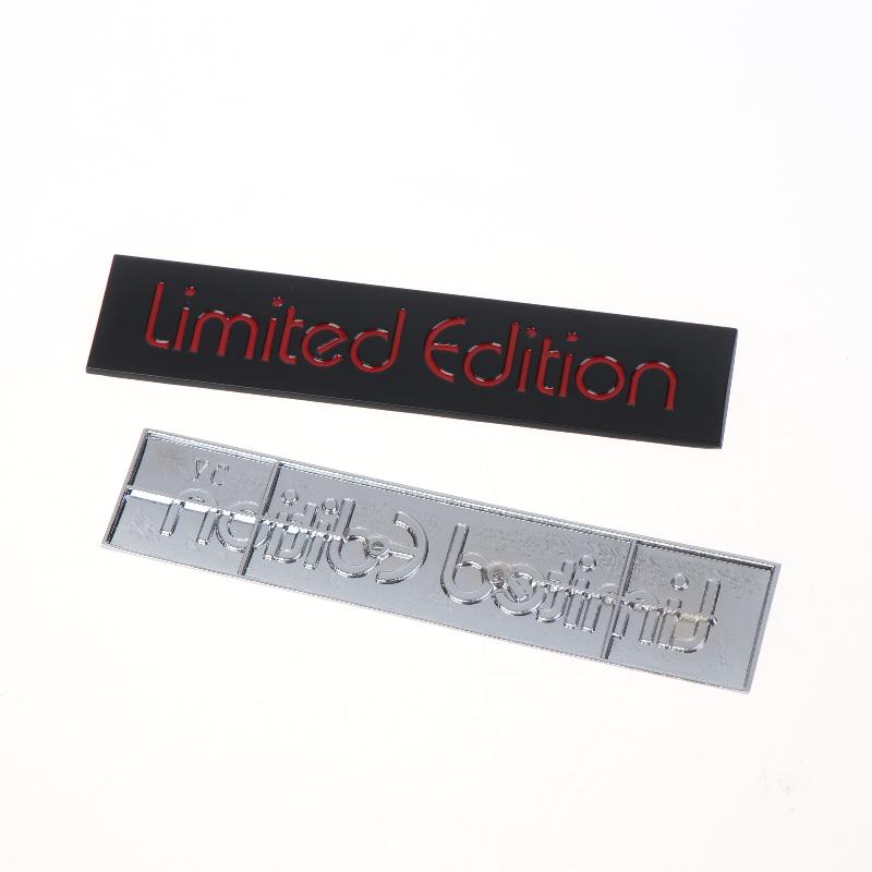 1Pcs Motorcycle Badge Emblem Sticker 3D Metal Car Stickers Limited Edition Decals Car-Styling Accessories