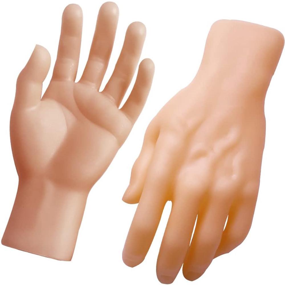 2PCS Spooky Halloween Decoration Realistic Hands For Haunted House Decorations