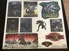 [USED] Hollywood Godzilla Sticker Sheet A4 Size