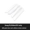 For BYD Song Plus DMI Seal U Sealion 6 Car Door Bumper Guard Anti-Collision Protective Strip Sticker EV Car Accessories