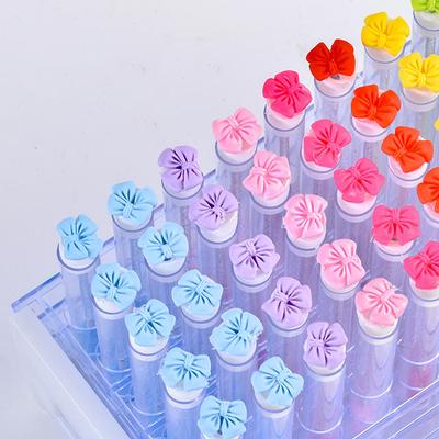1Pcs Colorful Bow Tie Eyelash Brush Tubes With  Lash Mascara Wands Eyebrow Comb Spoolies Applicators Makeup Tools
