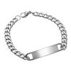 Männer Mode verspiegelt Edelstahl Kette Armband Armreif Party Schmuck Geschenk
