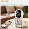 Haoqu 5MP Home WiFi Security Camera with Video Call & 360° Night Vision CN Plug (adapter Included)