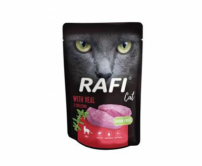 Rafi Wet Food For Cats With Veal In Pouches 100 G