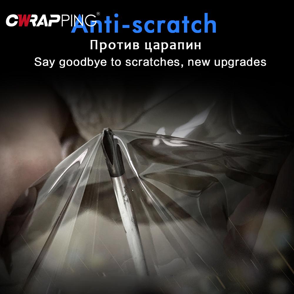 50*500cm Car Headlight Lamp Film Fog Lamp Sticker Auto Headlight Tailing Moulding Foil Self-Adhesive Vinyl Film for Headlights