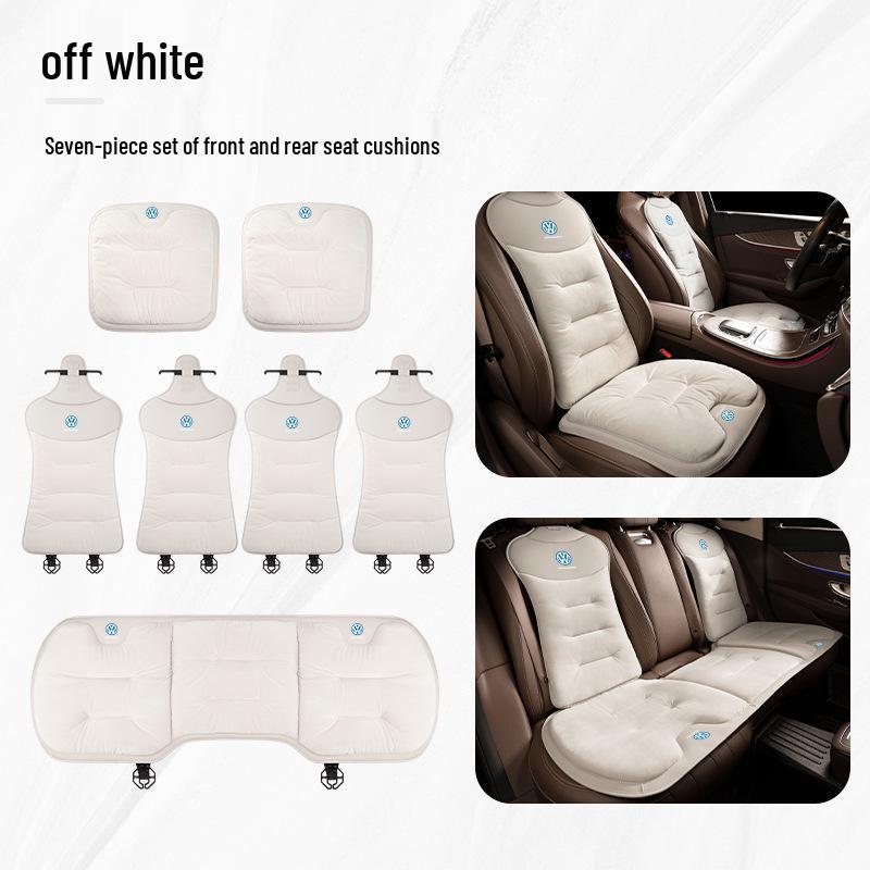 Volkswagen Winter Seat Cushion for Sagitar, Bora, Tiguan, Tayron, Lavida, Santana - Warm Car Accessory.