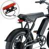 Oryginalne akcesorium do roweru elektrycznego OUXI V8 20 cali, tylne światło do roweru OUXI V8 EBike & Fat Bike, części zamienne