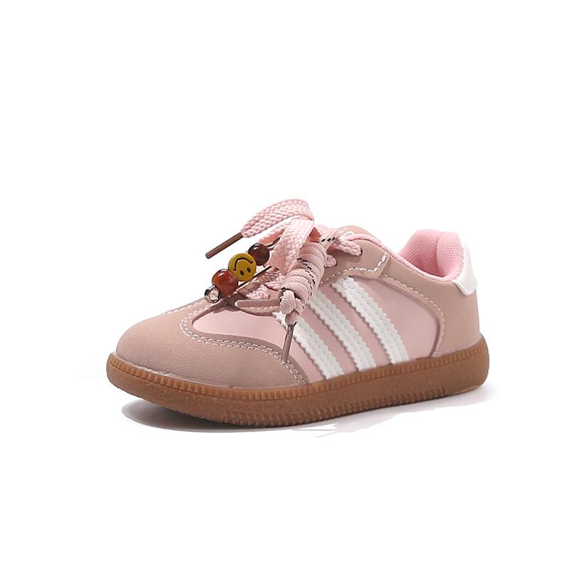 Soft-soled non-slip children's sports shoes 2025 autumn explosion baby girl casual shoes boys leather Forrest Gump shoes