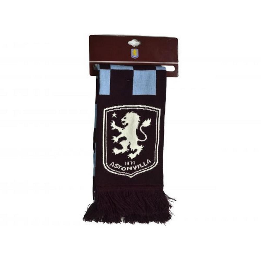 Aston Villa FC Checked Scarf