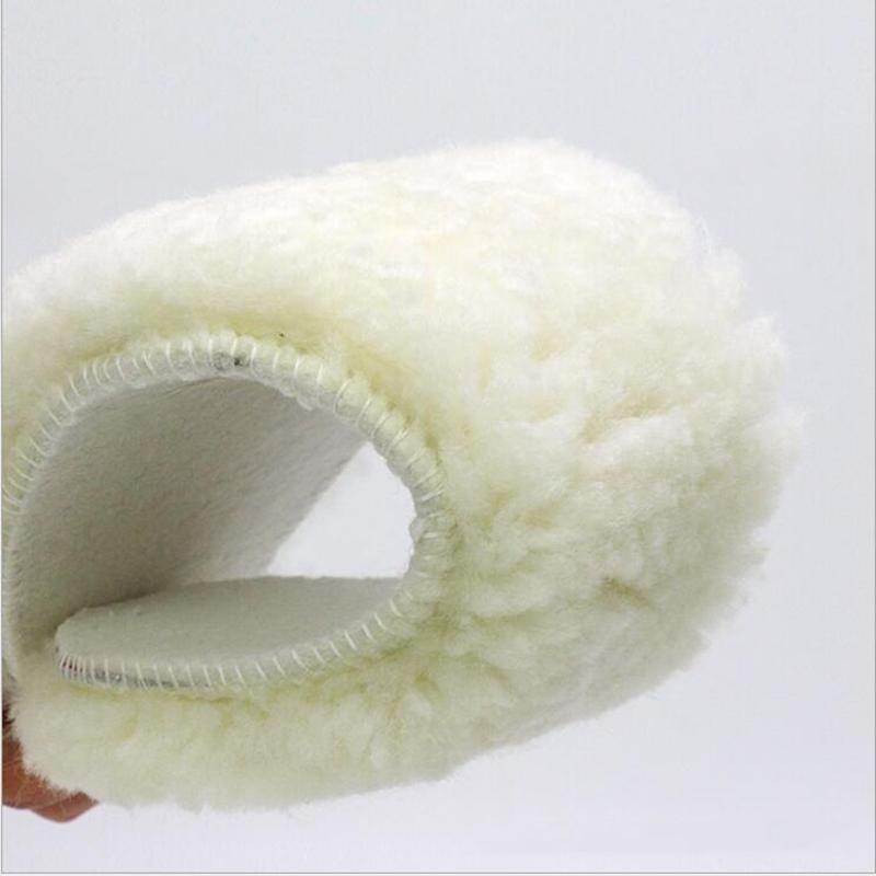 Fashion Warm winter Natural wool insole Fur is warm Men's and women's insoles