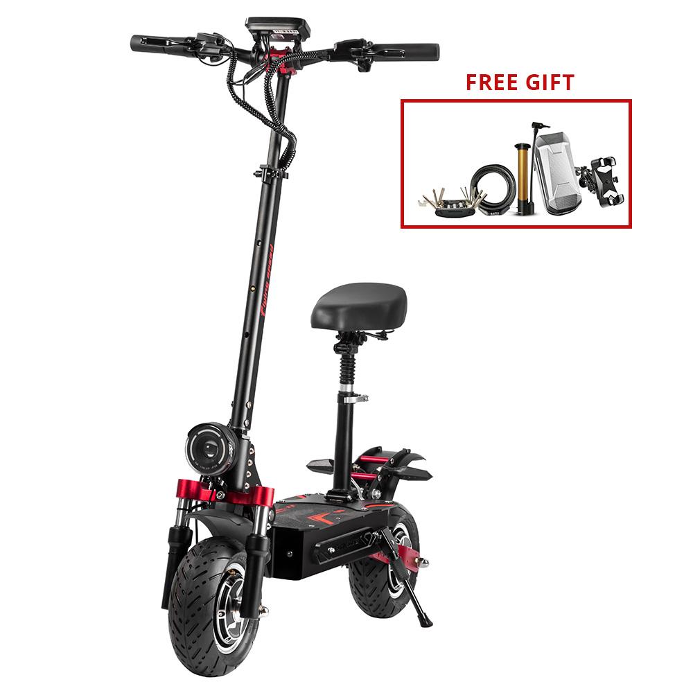 BOYUEDA Q7 Pro Max Electric Scooter, 1600W*2 Motor, 52V 28AH Battery, 10-inch Tire, 70km/h Max Speed
